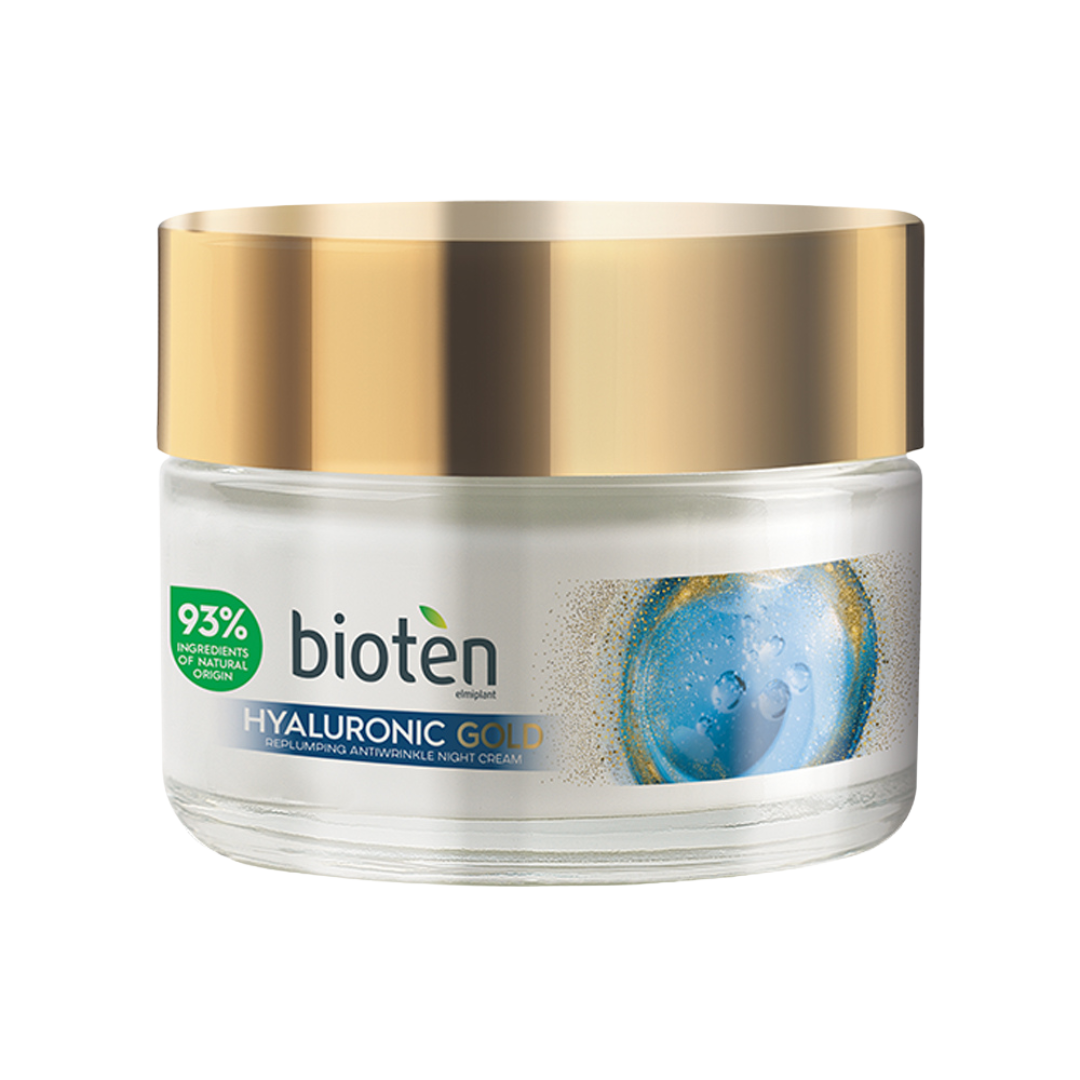 Bioten Hyaluronic Gold Replumping Antiwrinkle Night Cream 50ml