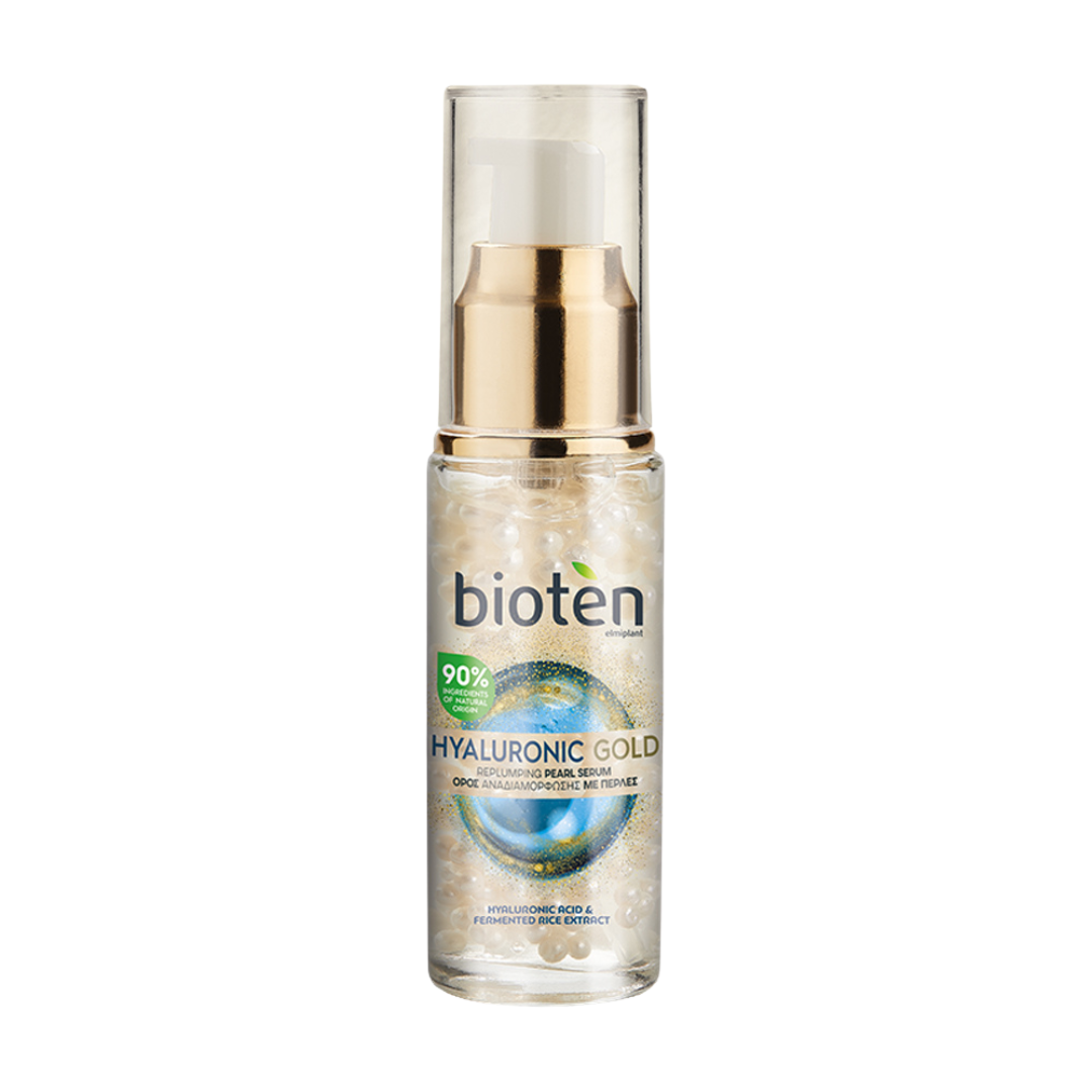 Bioten Hyaluronic Gold Replumping Pearl Serum 30ml