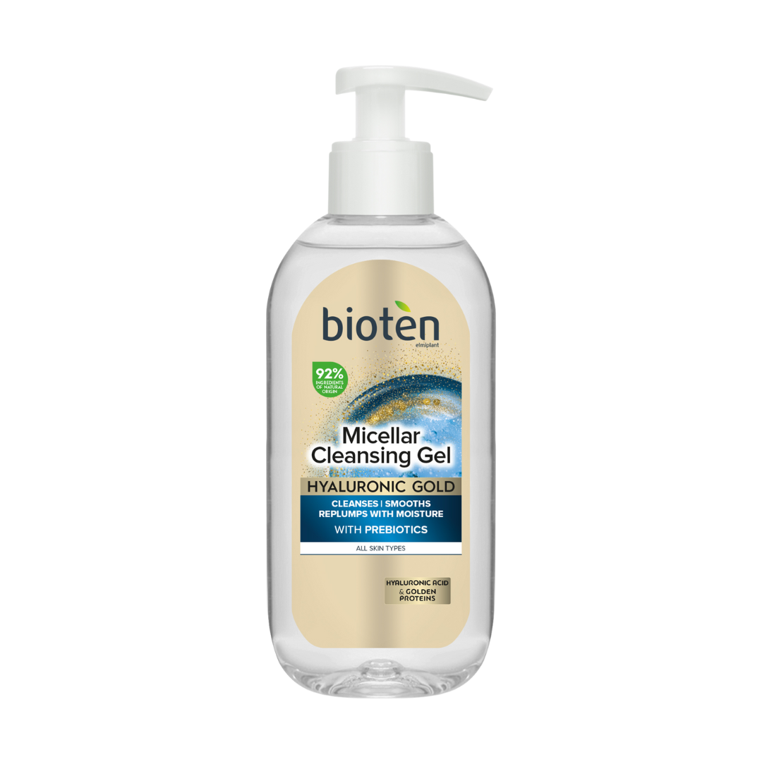 Bioten Micellar Cleansing Gel Hyaluronic Gold All Skin Types 200ml