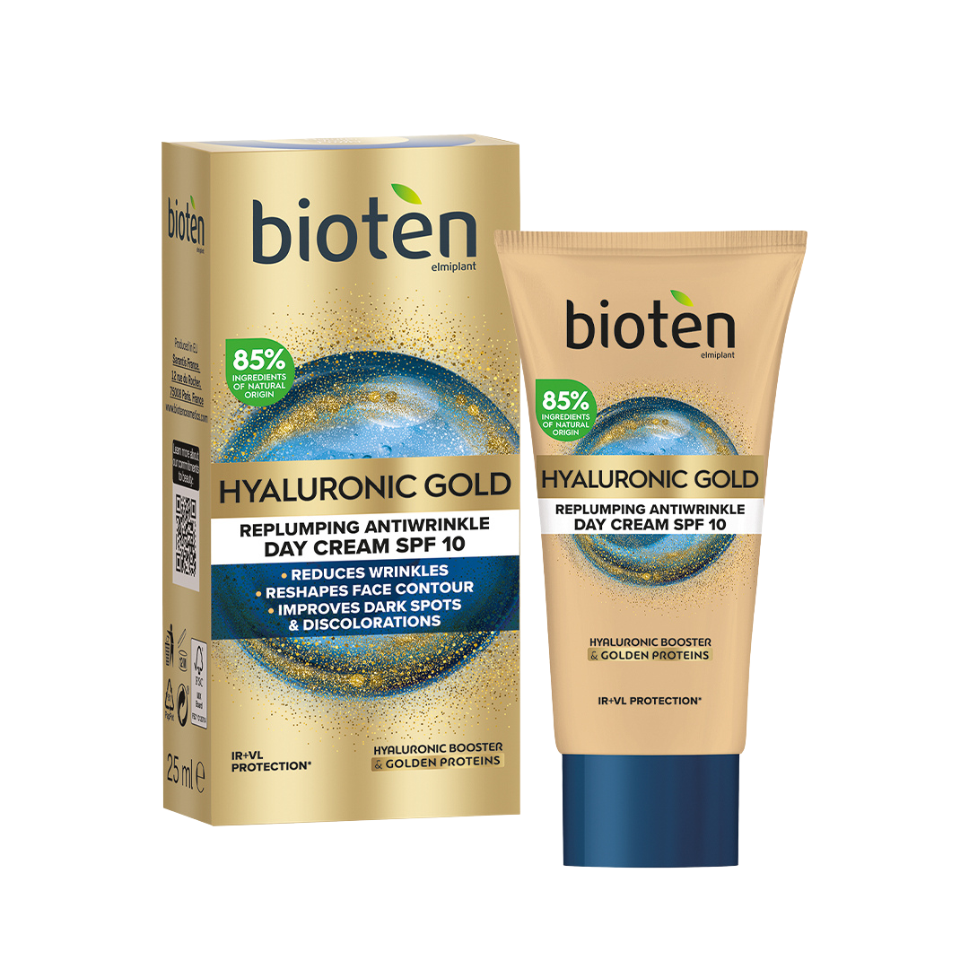 Bioten Hyaluronic Gold Anti Wrinkle Day Cream Spf10 25ml