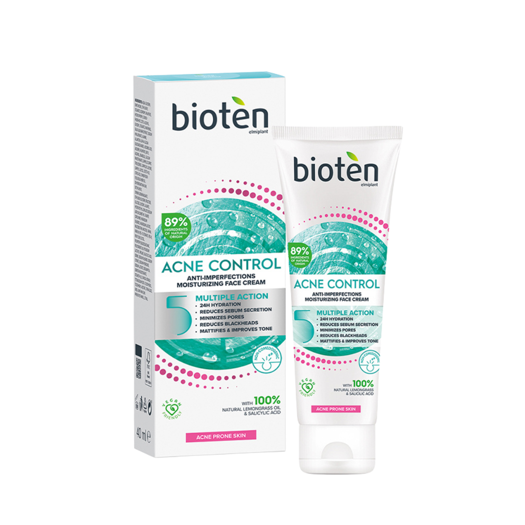 Bioten Acne Control Anti-Imperfections Moisturizing Face Cream 40ml