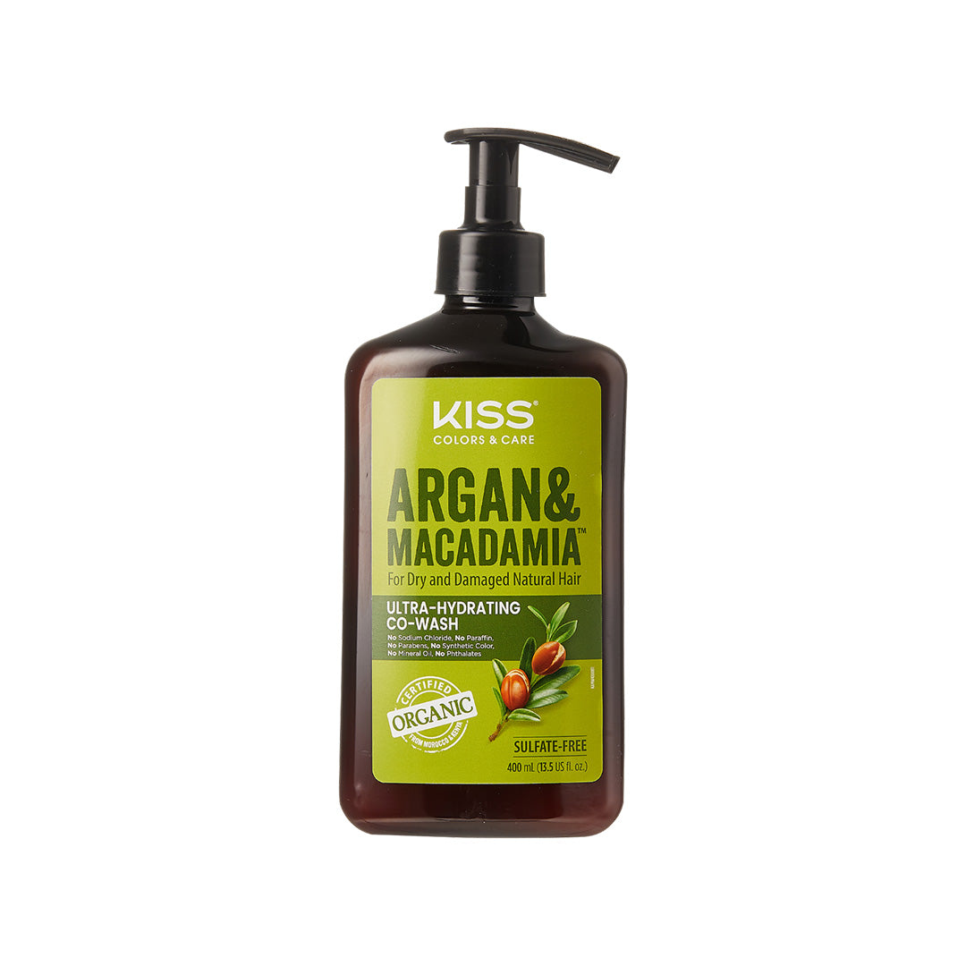 Kiss Colors & Care Argan & Macadamia Ultra-Hydrating Co-Wash