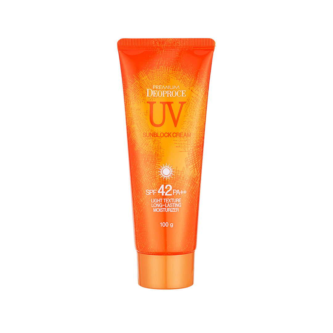 DEOPROCE UV Sunblock Cream SPF42 100g