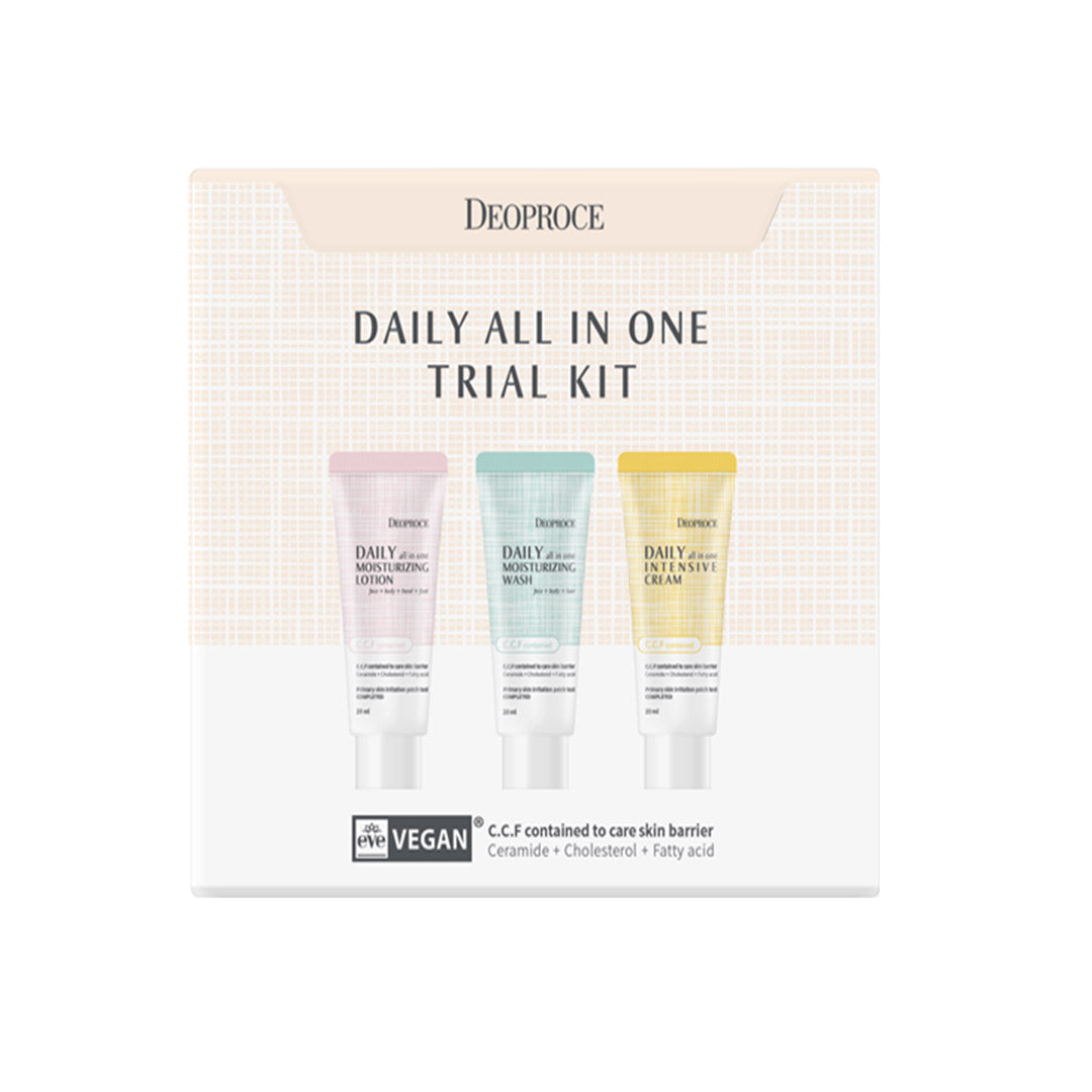 DEOPROCE Daily All In One Trial Kit 20ml 3ea