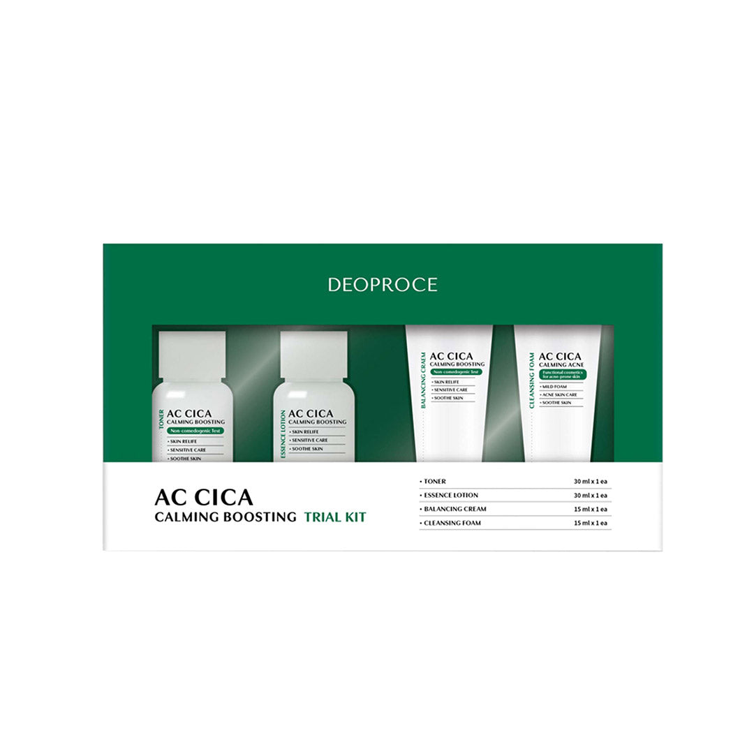 DEOPROCE AC Cica Calming Boosting Trial Kit