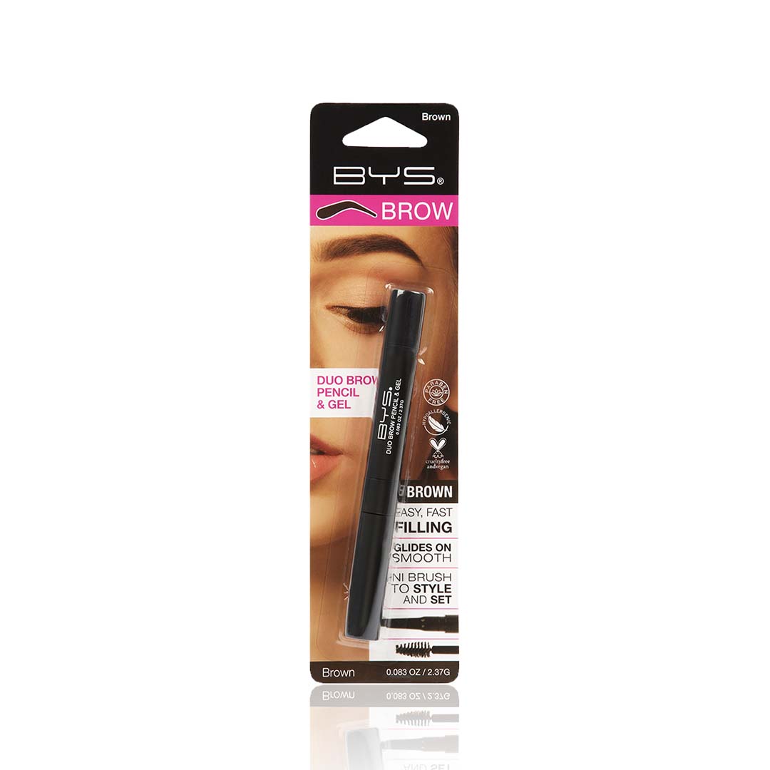 BYS Duo Brow Pencil Gel Blistered