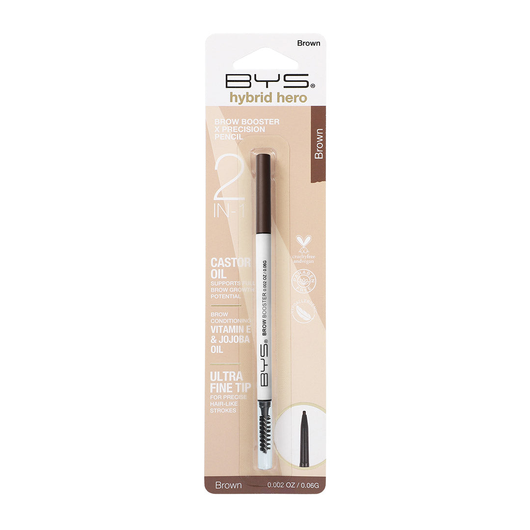 BYS Hybrid Hero Brow Booster Precision Pencil Blistered